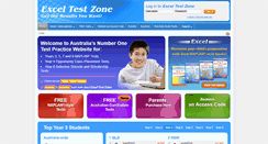 Desktop Screenshot of exceltestzone.com.au